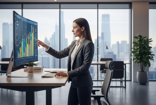 CEO doing market research